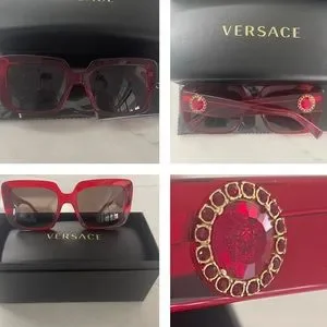 Versace | Accessories | Versace Ruby Red Sunglasses With  display picture 1